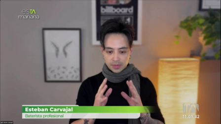 El baterista Esteban Carvajal nos cuenta cómo su talento lo ha llevado a tocar junto a grandes artistas internacionales y cuáles son sus proyectos a futuro.