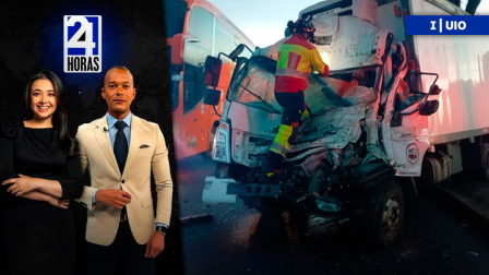 Revise las noticias más destacadas de Quito en la Primera Emisión del Noticiero 24 Horas de este viernes 5 de diciembre del 2025. Con Juan Miguel Rodríguez y Andrea Samaniego.