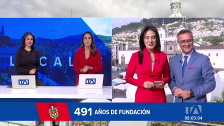 Revise las noticias más destacadas de Quito en la Segunda Emisión del Noticiero 24 Horas de este viernes 5 de diciembre del 2025. Con Andrea Samaniego y Gabriela Galárraga.