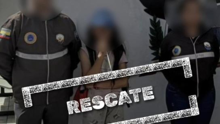 La Policía Nacional de Ecuador informó sobre el rescate de una niña colombiana de 10 años.