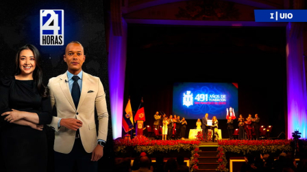 Revise las noticias más destacadas de Quito en la Primera Emisión del Noticiero 24 Horas de este lunes 8 de diciembre del 2025. Con Juan Miguel Rodríguez y Andrea Samaniego.