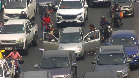 La Policía Nacional intervino en un asalto en Samborondón.