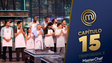 Reto de presión y Pin del Chef en el capítulo 15 de MasterChef Celebrity Ecuador.