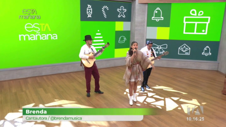 La cantante ecuatoriana trae su voz y sentimiento al matinal. Ella representará a Ecuador en el festival de Viña del Mar. ¿Está lista para enfrentar a la Quinta Vergara?