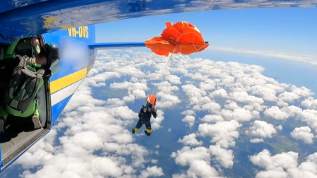 Salto en paracaídas casi termina en tragedia en Australia