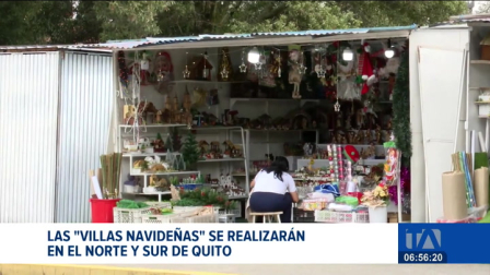 Con la llegada de la temporada navideña, se preparan ferias tanto en el norte como en el sur de Quito. El Municipio anunció activaciones con artistas para fomentar la reactivación económica en la ciudad.

Un reportaje de Stephany Paz