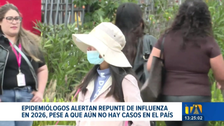 La gripe H3N2, o “supergripe”, mantiene en alerta a países de Europa y Asia. Epidemiólogos advierten que, con el retorno de migrantes por las festividades, podrían presentarse los primeros casos en Ecuador.

Un reportaje de Lucía Clavijo
