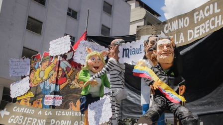 El concurso de años viejos se realiza en Quito el 31 de diciembre del 2025.