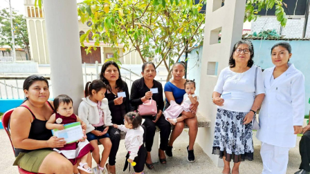 La vacunación se realizó en todos los puntos del país.