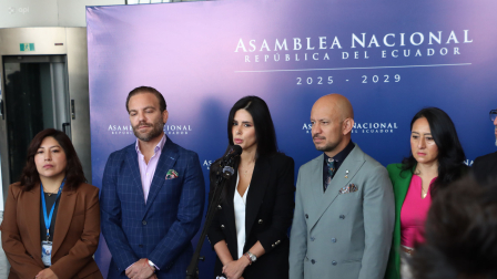 La asambleísta Diana Jácome presentó un Proyecto de Ley Orgánica Reformatoria al COIP para combatir delitos como delincuencia organizada.