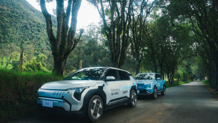 Los modelos 100% eléctricos EV3 y EV5 completaron más de 2.000 km en la ruta Quito–Bogotá–Quito.