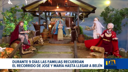 La novena de Navidad arrancó el 16 de diciembre del 2025, una tradición que aún se conserva entre las familias ecuatorianas. El libro para rezar en casa se comercializa desde un dólar en las iglesias de Quito.

Un reportaje de Lucía Clavijo