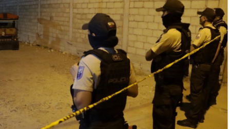 La Policía Nacional intervino en el lugar de los hechos.