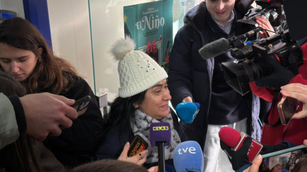 Gladys Manzanilla, la ecuatoriana que ganó uno de los premios del Gordo de la Lotería de Navidad en España