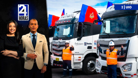 Revise las noticias más destacadas de Quito en la Primera Emisión del Noticiero 24 Horas de este lunes 22 de diciembre del 2025. Con Juan Miguel Rodríguez y Gabriela Galarrága.