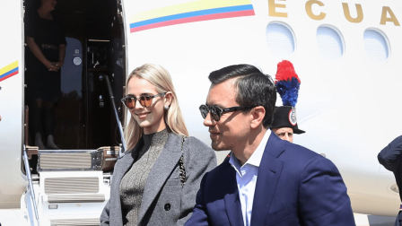 El presidente Daniel Noboa saldrá de viaje el 26 de diciembre del 2025.