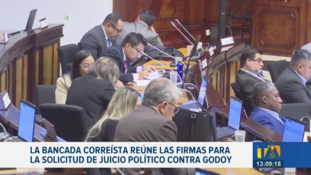 El juicio político en contra del presidente del Consejo de la Judicatura podría confirmarse si la intención que tiene el oficialismo y el correísmo de unir sus votos se concreta. Las dos bancadas hablan de impulsar la destitución del funcionario una vez que las causales se confirmen.

Un reportaje de Karen Haro
