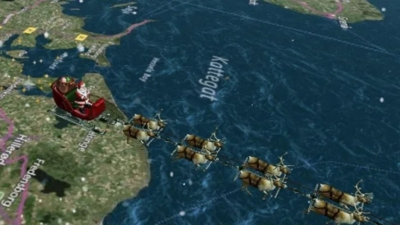 La aplicación de Google permite seguir el recorrido de Santa durante el 25 de diciembre.