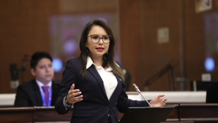 Nataly Morrillo, ministra de Gobierno, habló sobre su plan.