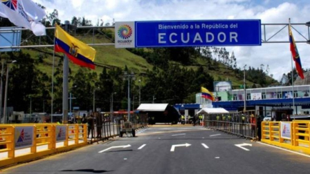 Ecuador afirma que el cierre de pasos fronterizos es para combatir al crimen organizado