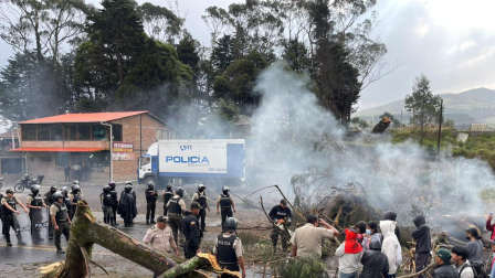 El foco de la protesta de octubre del 2024 se centró en Imbabura, en el norte del país.