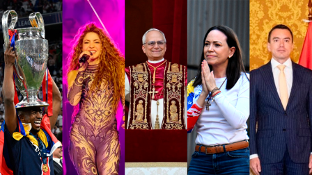 Cinco personajes destacados del año 2025 en Ecuador y el mundo.