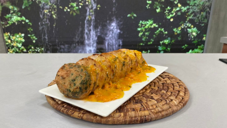 El chef Felipe Campana nos prepara un Lomo de cerdo relleno para la fiesta de Fin de Año.