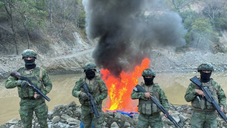 Personal de las Fuerzas Armadas ejecutaron operativos a escala nacional.