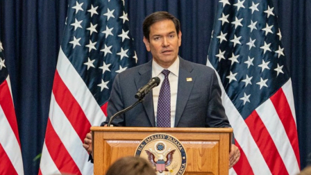 El secretario de Estado de Estados Unidos, Marco Rubio, dijo que trabajarán en con los actuales líderes venezolanos si toman 'decisiones adecuadas'.