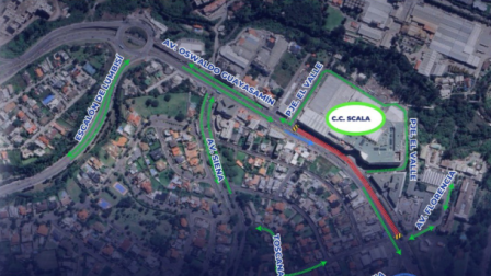 trabajos de rehabilitación en av. Interoceánica en Quito