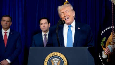 Donald Trump amenaza a Nicolás Maduro con una posible misión en Colombia.