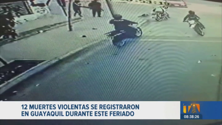 La cifra de 12 muertos durante el feriado de Año Nuevo es muestra del incremento de hechos delictivos en sectores específicos de la Guayaquil durante los primeros días del año.Un reportaje de Jazmín Solís