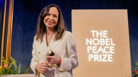 María Corina Machado ganó el premio Nobel de la Paz en 2025.