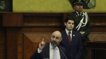 Mario Godoy, presidente de la Judicaturam compareció en el Pleno de la Asamblea el lunes 5 de enero de 2026.