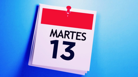 Dos martes y tres viernes 13 habrá en 2026