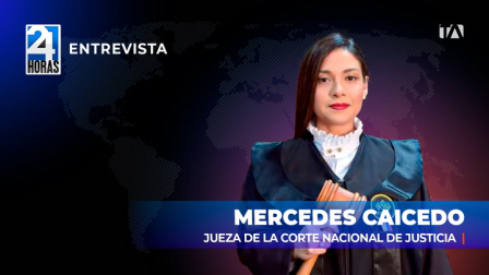 'Debo pedirle perdón al país quizá por la discrepancia que se observa al momento en que se instala la sesión, pero la decisión final es una muestra de un Pleno que se muestra unido', Mercedes Caicedo, jueza de la Corte Nacional de Justicia, sobre la elección del presidente encargado de este organismo.