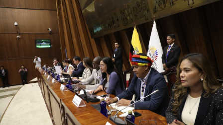 La Comisión de Fiscalización realizó una sesión, este jueves 15 de enero de 2026, para avocar conocimiento sobre el juicio político a Mario Godoy.