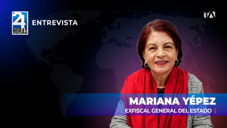 'Debería declararse nulo y modificarse el reglamento para la designación', Mariana yépez, exfiscal General del Estado,sobre la situación de la justicia actual.
