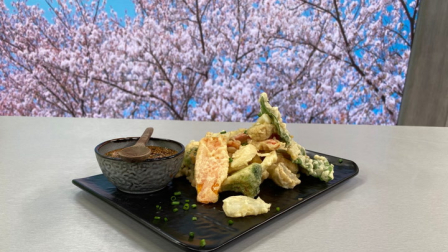 vegetales tempura