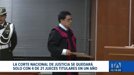 Exmagistrados piden al presidente Marco Rodríguez presionar a la Judicatura para evitar el recorte de jueces. Un reportaje de María Fernanda Utreras