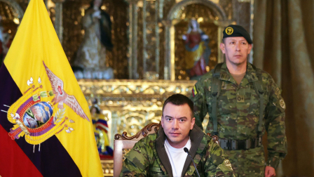 l presidente de la República, Daniel Noboa, lideró la sesión de Gabinete Ministerial, con la participación de ministros y secretarios de Estado, en el Palacio de Gobierno.