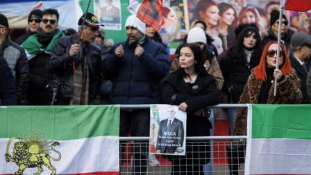 Protestas registradas en Irán en los últimos días.