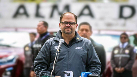 El ministro del Interior, John Reimberg, aseguró que el Gobierno entregará insumos a las fuerzas del orden para ejecutar su trabajo este 2026.