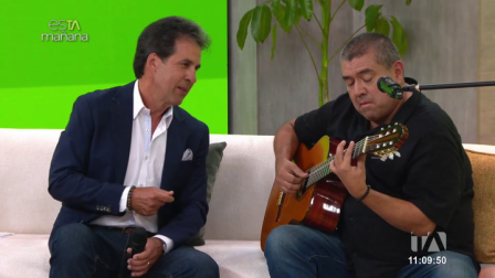 Damiano y Ovidio González  visitaron el sillón de los amigos de esTAmañana para interpretar canciones del recuerdo y conversar de su trayectoria musical.