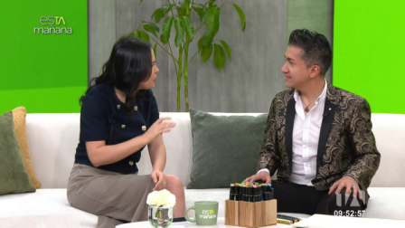 El 'caricaturista más veloz de la Tierra' Franz del Castillo visitó el set de esTamañana para conversar de sus Record Guinnes y su trayectoria en el dibujo.