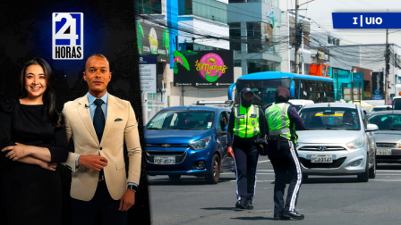 Revise las noticias más destacadas de Quito en la Primera Emisión del Noticiero 24 Horas de este viernes 23 de enero del 2026. Andrea Samaniego  y Juan Miguel Rodríguez .