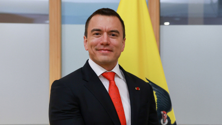 Daniel Noboa asistirá al Foro Económico de la CAF en Panamá