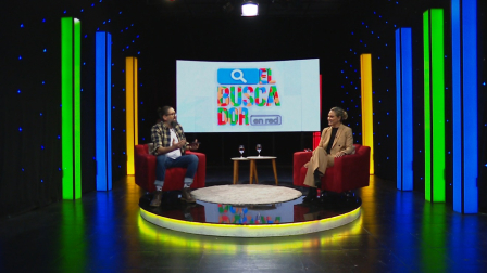 Cynthia Viteri y Jalal Dubois en El Buscador.