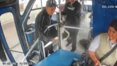 Conmoción por asalto a bus urbano en el sur de Quito
