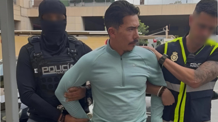 Alias 'Pipo' fue detenido en España en noviembre del 2025. Es cabecilla del grupo delictivo Los Lobos.